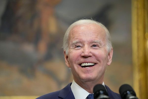 Biden laughs off idea of Trump pardon after DeSantis pledges to consider it