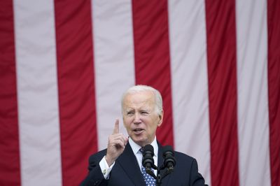 In Memorial Day remarks, Biden honors troops who 'gave all' to protect democracy
