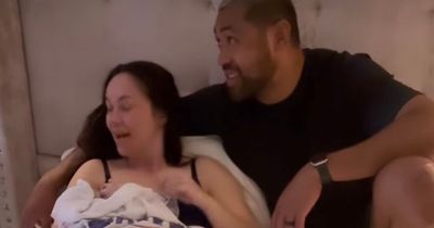 Wales rugby player Taulupe Faletau and wife Charlotte announce birth of son with intimate video