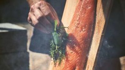 Recipe of the week: plank fish by James Whetlor
