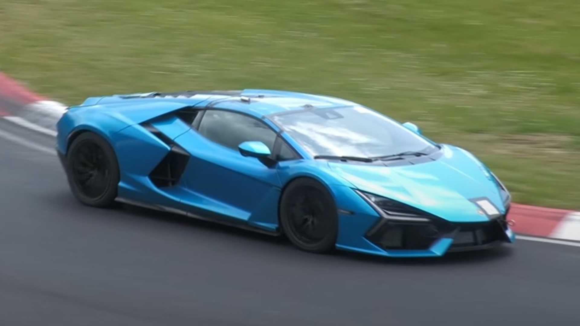Watch 2024 Revuelto Lap The Nurburgring