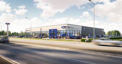 £6 million build begins for new Ford showroom at Hillington Park