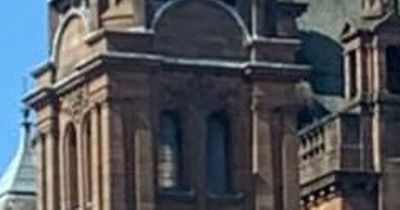 Glasgow 'ghost face' pictured in window of Kelvingrove Art Gallery and Museum