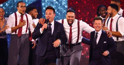 Britain's Got Talent fans left in stitches as Dec teases Ant morning after fall on TV