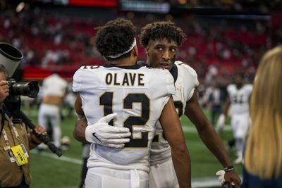 PFF tabs Michael Thomas and Chris Olave as a top WR duo for 2023