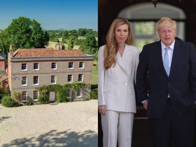 A tennis court, walled gardens and a moat: Inside Brightwell Manor, Boris and Carrie Johnson’s new home