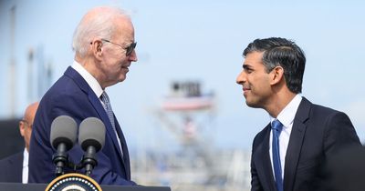 Rishi Sunak to meet Joe Biden in White House - but post-Brexit trade deal off table