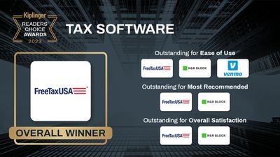 Kiplinger Readers' Choice Awards: Tax Software