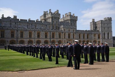 Sailors honoured by King for symbolic role in Queen’s funeral procession