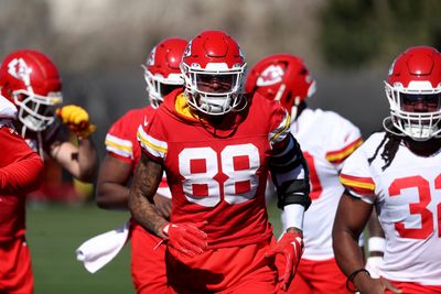 Chiefs TE Jody Fortson emerged as an elite run blocker in 2022