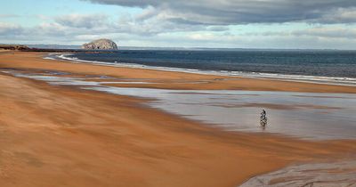 The golden beach near Edinburgh dubbed the 'finest in South of Scotland'