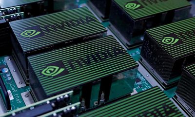 Nvidia becomes first chipmaker valued at more than $1tn amid AI boom