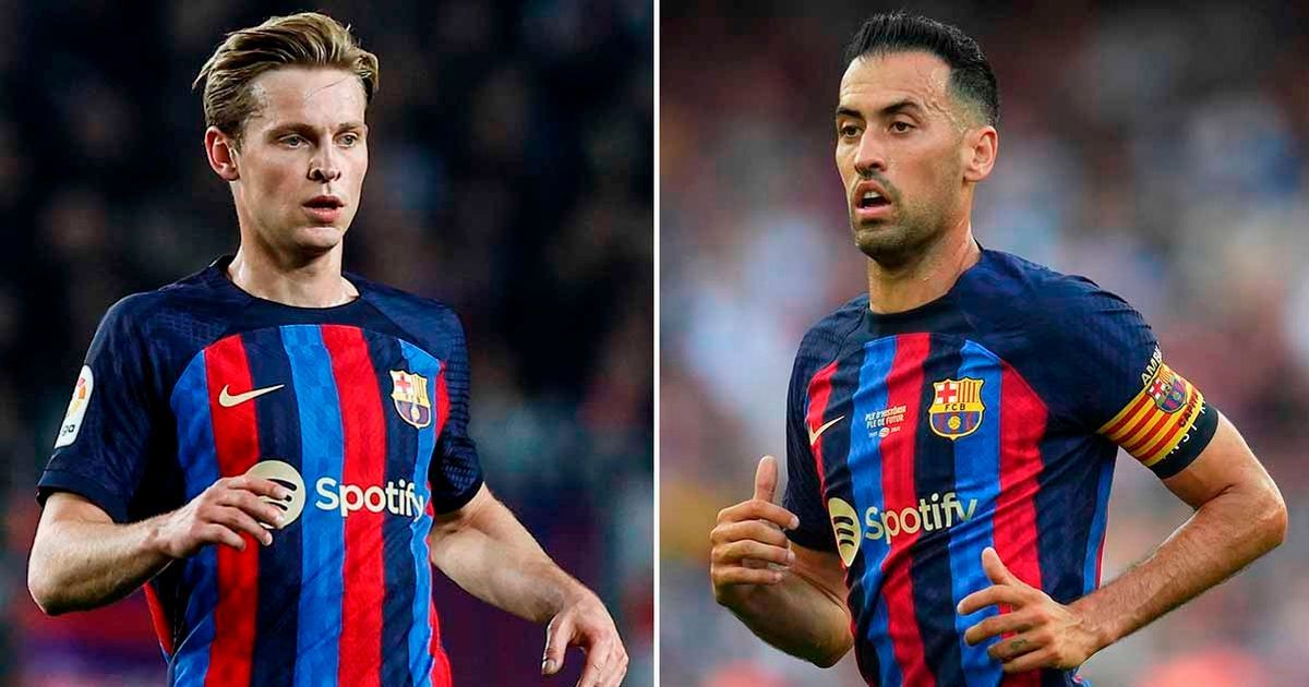 Frenkie de Jong snubbed by Sergio Busquets as he…