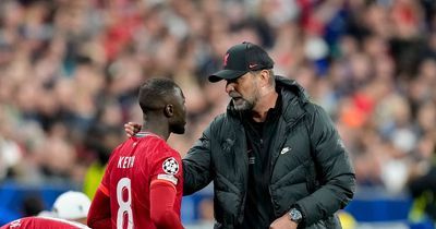 Jurgen Klopp makes Naby Keita demand after admitting how he'll be remembered at Liverpool
