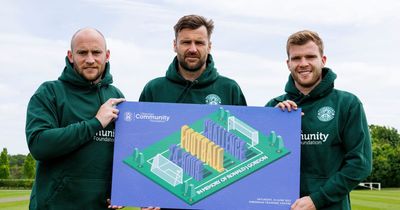 Ron Gordon honoured in unique Hibs challenge as fans get chance to play with heroes during 24 hour contest