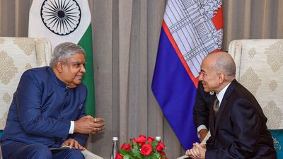 V-P Dhankhar and Cambodian king discuss capacity building, defence and parliamentary cooperation