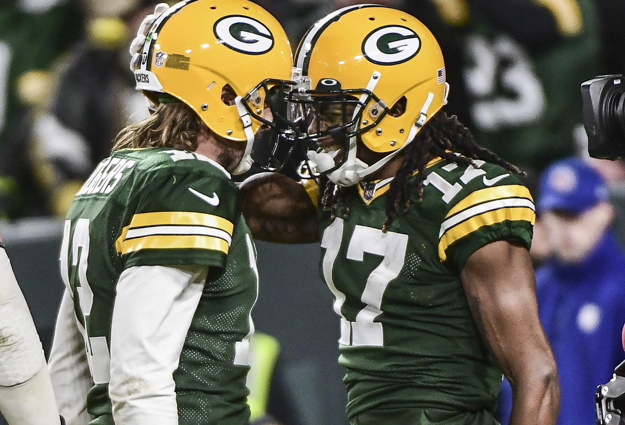 Which Packers receivers caught the most passes from…