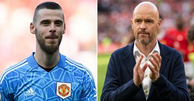 Erik ten Hag moves quickly after David de Gea verdict with keeper 'saying bye' to club