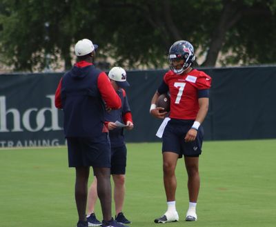 C.J. Stroud has worked additionally on his own to learn the Texans offense