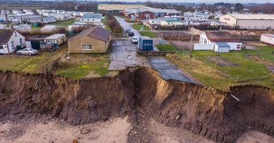 'I don't want to move from the seaside but the cliffs keep falling into the sea'