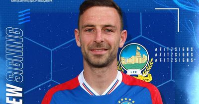 Linfield announce signing of Glenavon striker Matthew Fitzpatrick