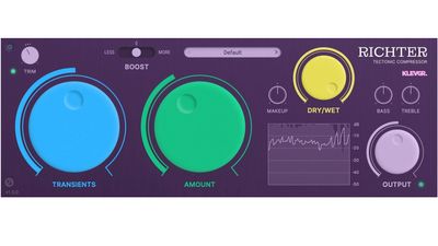 Klevgrand’s Richter is a ‘tectonic’, super-heavy compressor plugin that the company thinks is off the scale