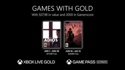 Games with Gold getting the excellent Adios and audio adventure The Vale: Shadow of the Crown