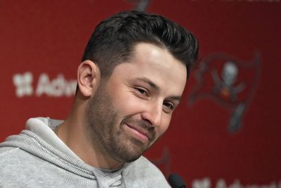 NFL fans mocked the Bucs after OTA video showed Baker Mayfield and Kyle Trask botching easy passes