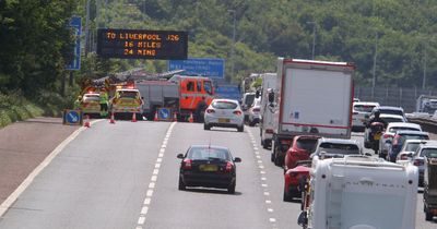 Pictured: The selfish M6 motorists who put other drivers 'in danger' after serious crashes