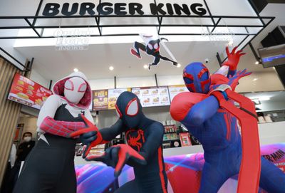 Enter Spider-Verse at selected Burger King stores
