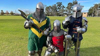 NSW community sports club Knights of Albion ready to take on Australia's best medieval fighters