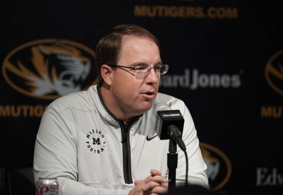 Missouri HC Eli Drinkwitz talks new Georgia WR Dominic Lovett