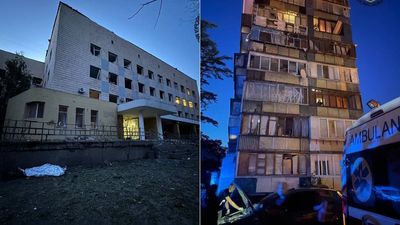 Russia-Ukraine war – live: Two children killed in missile strike on Kyiv medical clinic