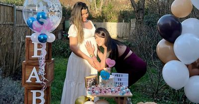 Heavily pregnant woman taking on sister's newborn baby after her sudden death