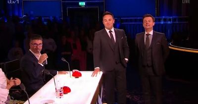 Ant McPartlin takes savage dig at Simon Cowell during Britain's Got Talent semi-final