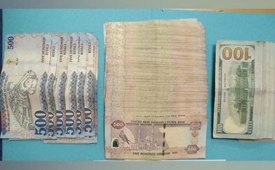 Foreign currency worth Rs 37 lakh seized at Trichy airport, 3 held