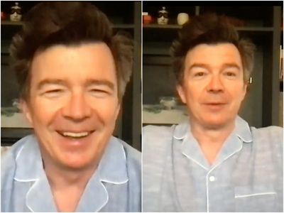 Rick Astley jokes he might wear his pyjamas on stage at Glastonbury as he sports sleepwear in interview