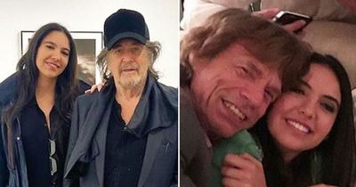 Al Pacino's pregnant lover Noor Alfallah is Mick Jagger's ex and pals with Clint Eastwood