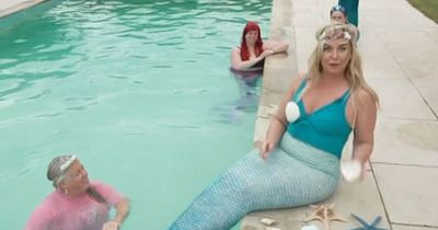 This Morning's Josie Gibson in hysterics as bra falls off in Little Mermaid sketch