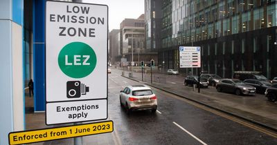 Scottish drivers warned of cars banned in low emission zones as £480 fine begins - full list