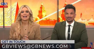 Peter Andre leaves GB News viewers confused as he presents show for first time