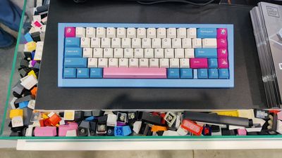 Yeah, I spent my time at Computex stroking a $600 DIY Ducky keyboard, what of it?