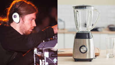 The unlikely story of Aphex Twin's weirdest gig, when he DJ'd with sandpaper and stuck a microphone in a blender
