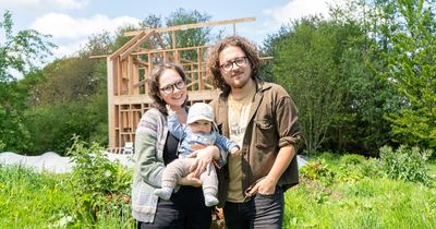 "We quit the rat race for a commune, sharing a toilet and building our own home"