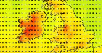 Ireland weather: Areas most likely to hit 30C in June as Met Eireann forecasts Spain-beating heat