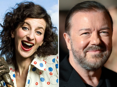 Ricky Gervais ‘very excited’ for Australian remake of The Office as comedian Felicity Ward leads cast