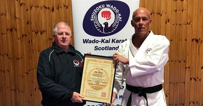 Falkirk councillor kept promise to dad becoming black belt despite 42-year break