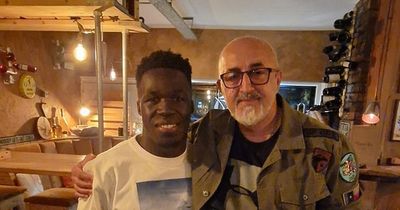 Leeds Utd's Wilfried Gnonto spotted in his 'favourite' Cleakheaton restaurant after relegation