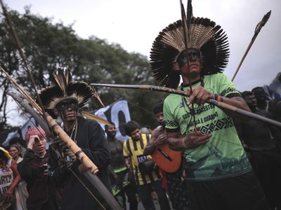 Brazil's Indigenous people protest as lawmakers vote to limit their land rights