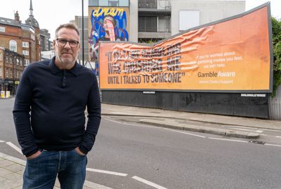 'It's a good trigger': Paul Merson describes the incredible new billboard that targets gambling addiction in London